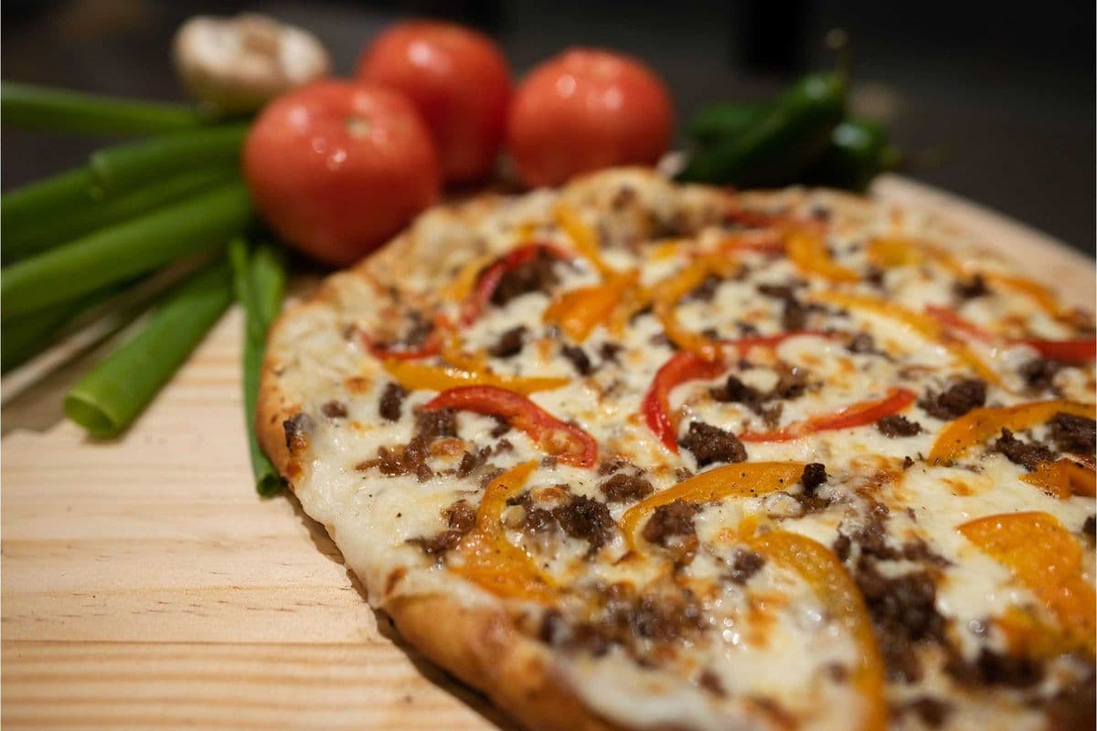 Large Philly Cheese Steak Pizza