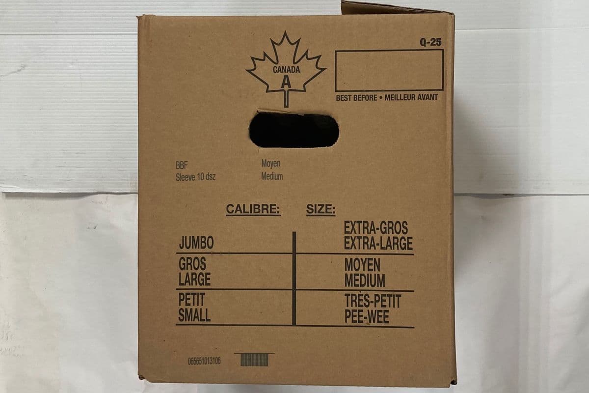 Out of stock Burnbrae Farms Large Brown Eggs (Case of 15)