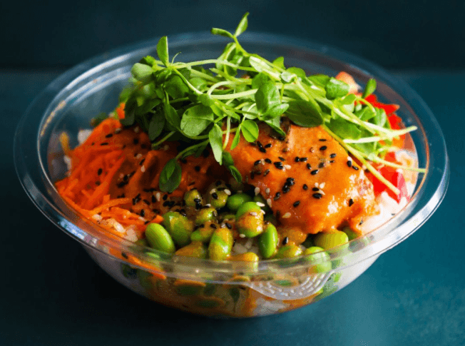 Grilled Salmon Bowl