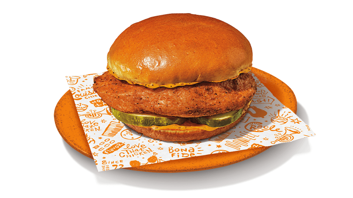 Spicy Blackened Mini Chicken Sandwich