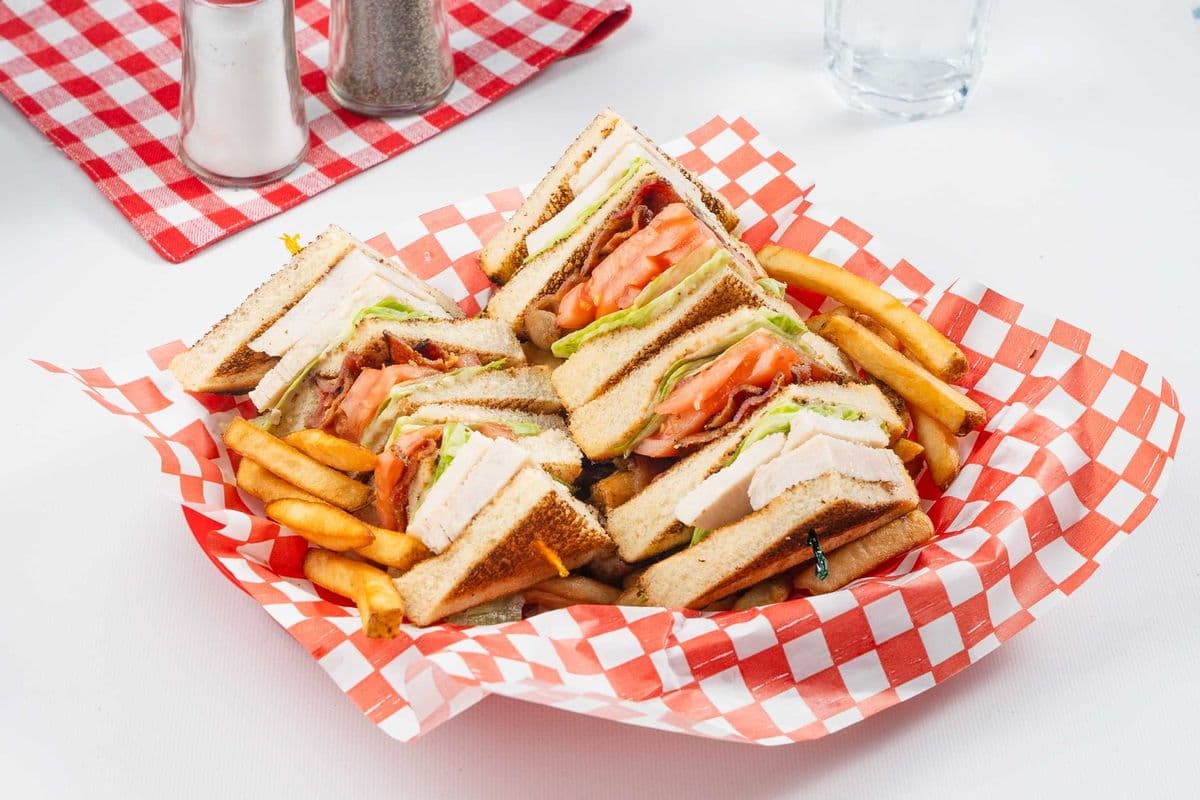 Classic Turkey Club Sandwich
