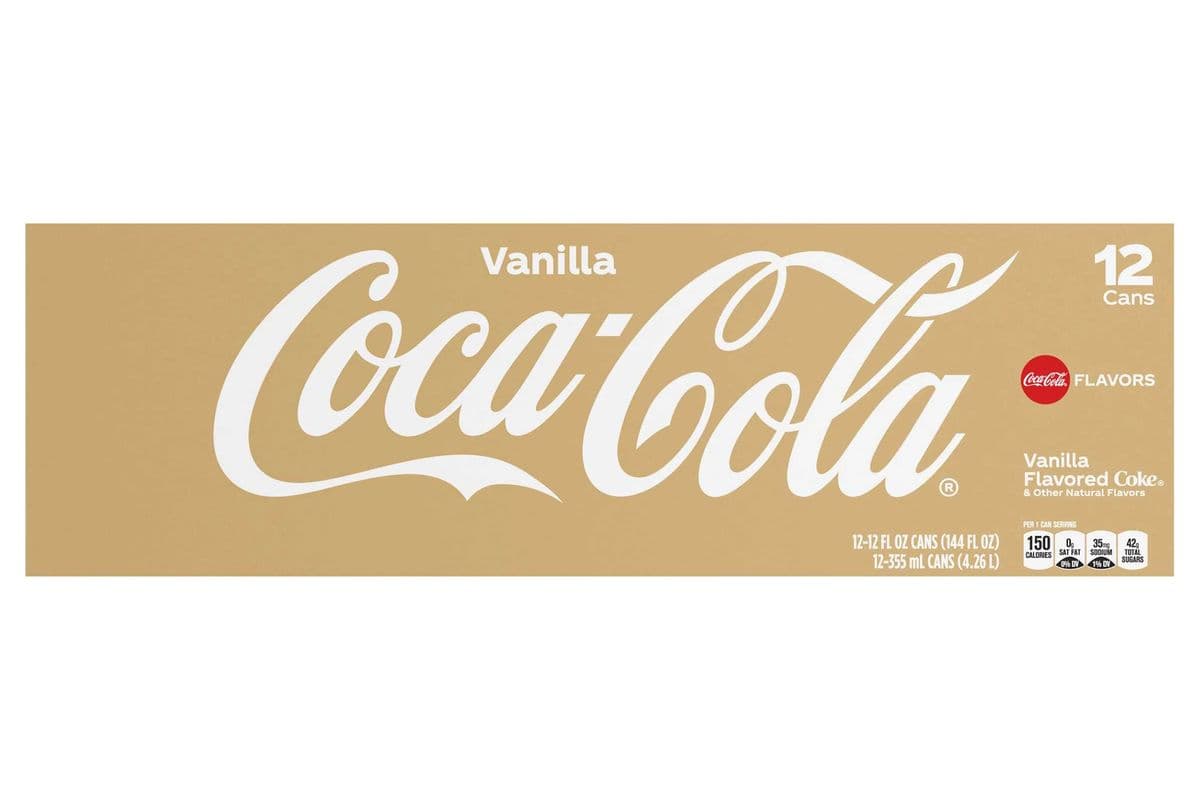 Coca-Cola vanilla 12 pack
