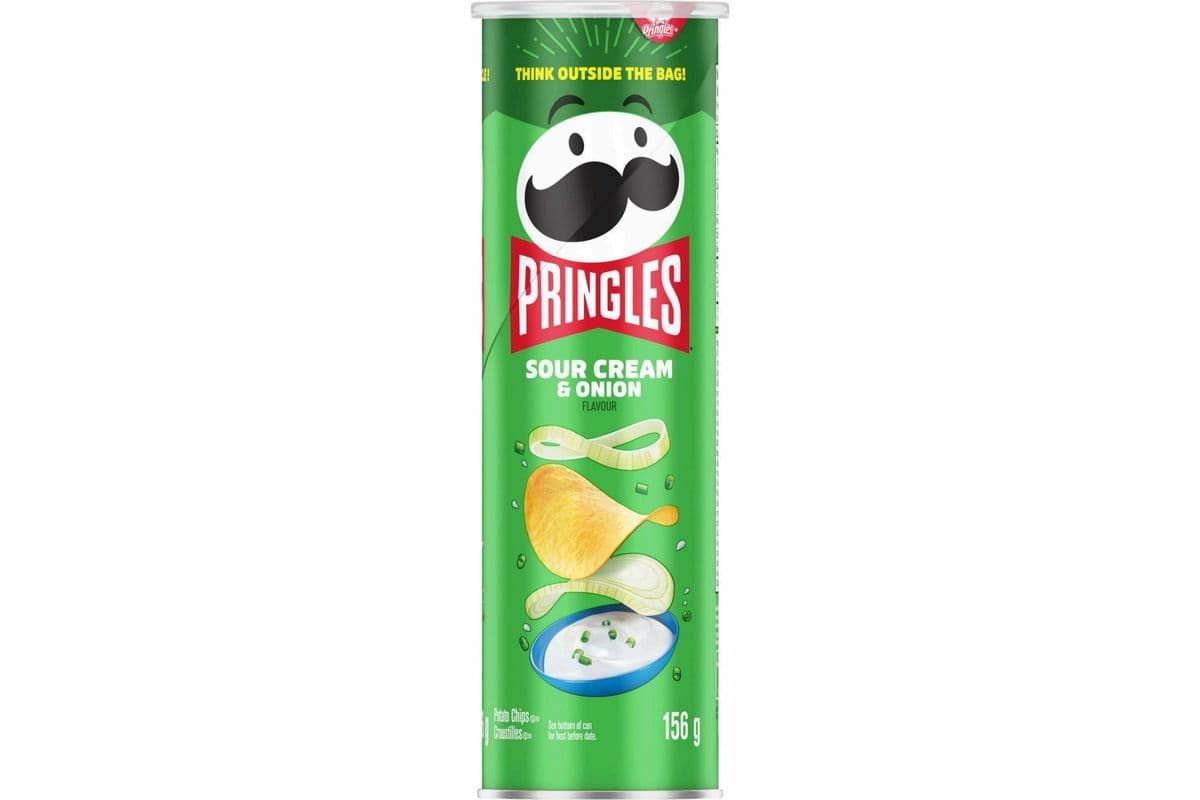 Pringles Sour Cream & Onion (156g)