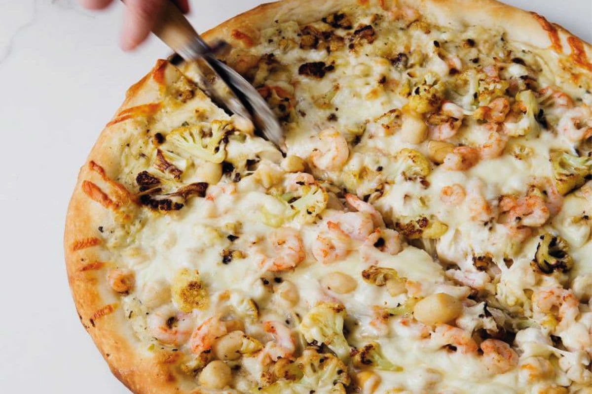 Pizza 10'' aux fruits de mer