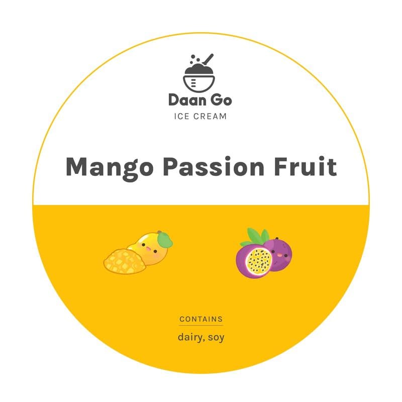 Mango Passion Fruit Gelato