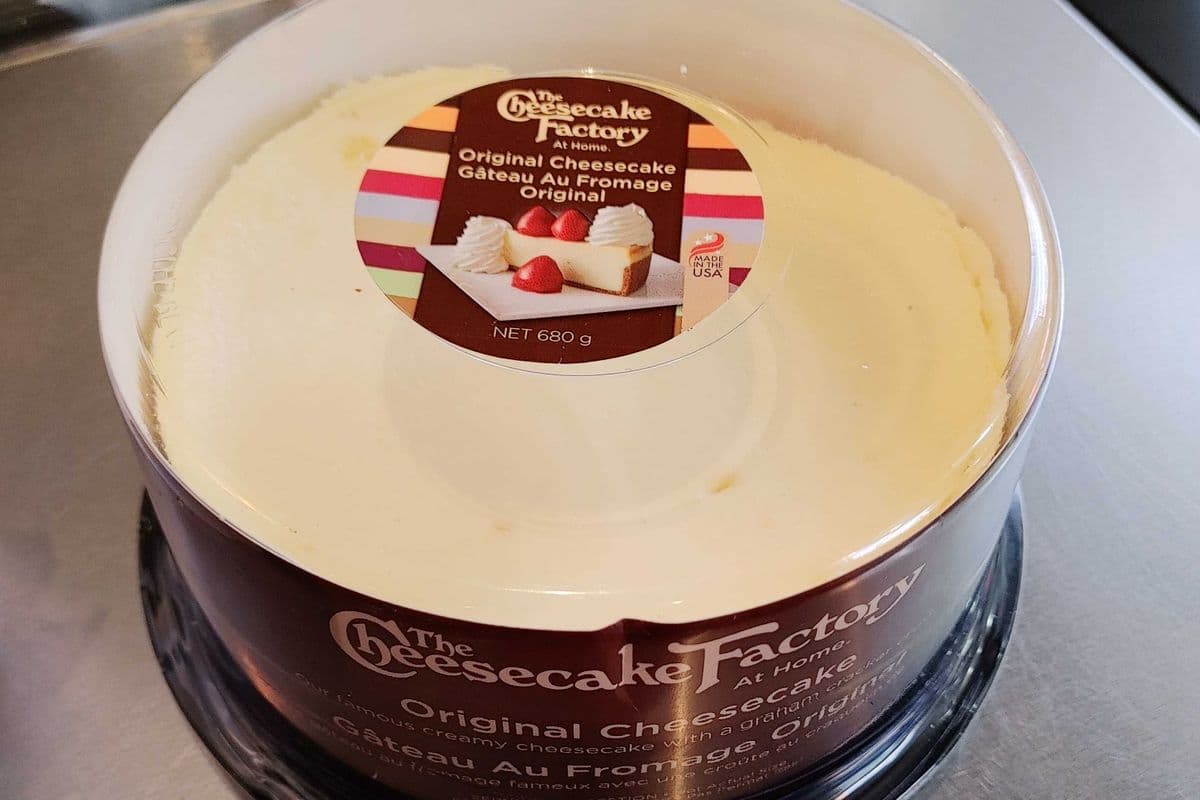 6" Original Cheesecake (from Cheesecake Factory)