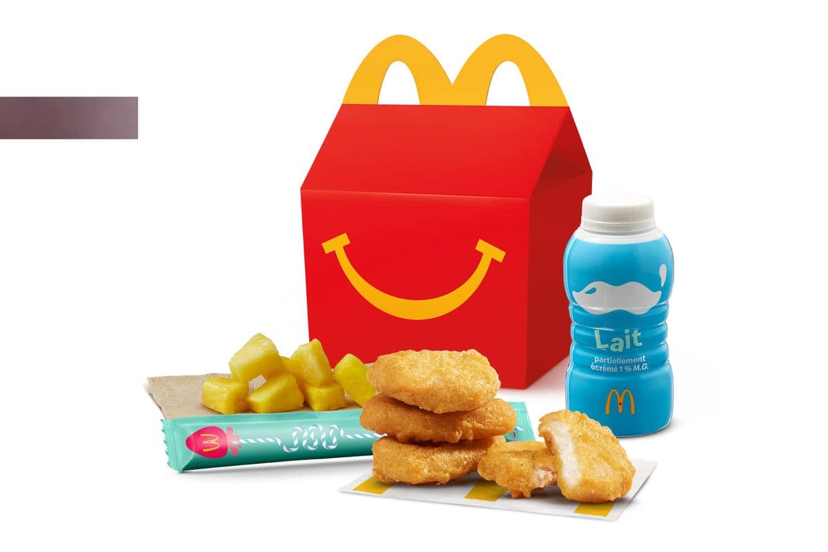 Joyeux festin 4 McCroquettes avec mcx d'ananas [300-490 Cal]