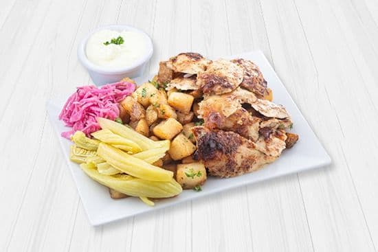Bol Patate ou riz ou salade avec poulet / Potato or Rice or Salad Bowl with Chicken