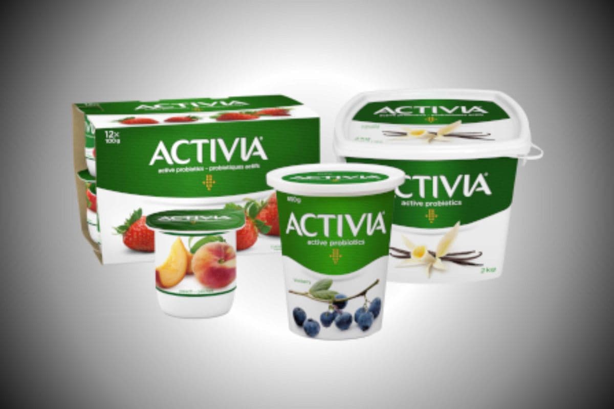 Activia | Probiotic Yogurt | 6 pack (600g) (540 Cal)