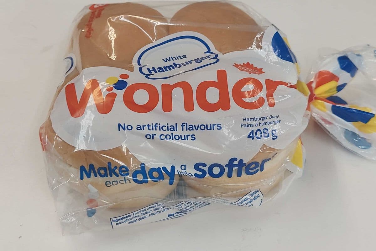 Wonder White Hamburger Buns (408 g)