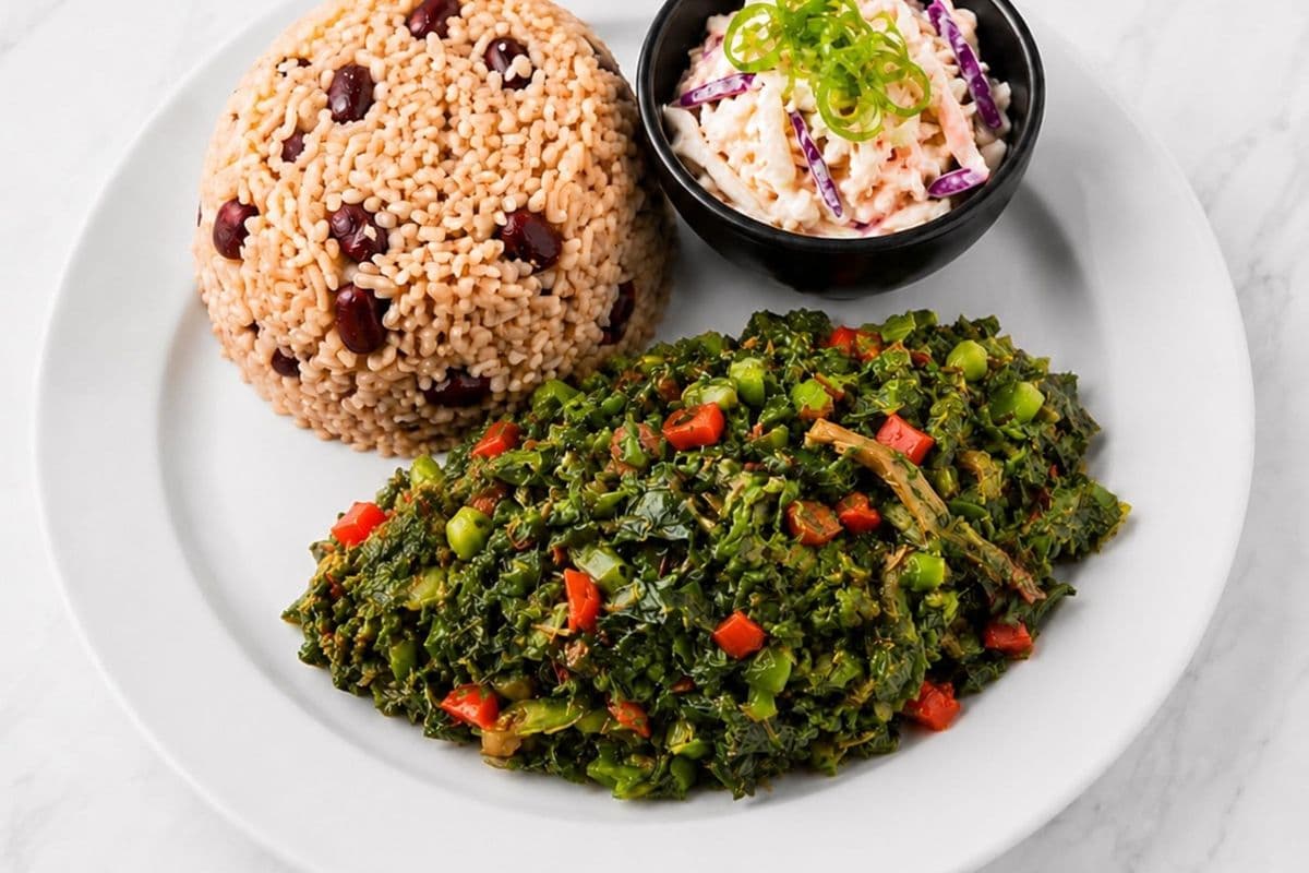 Callaloo and Saltfish