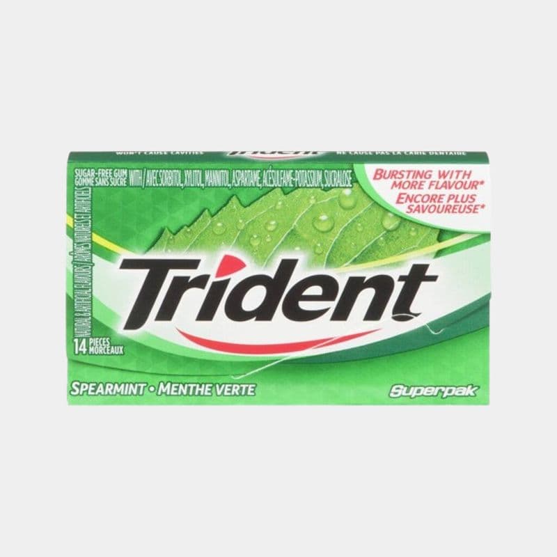 Trident Spearmint (14 Ea)