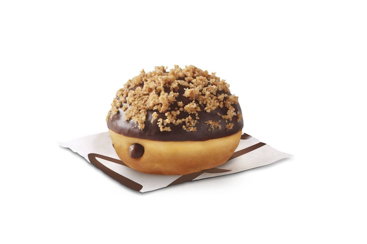 Creamy Double Chocolate Donut  [210.0 Cals]