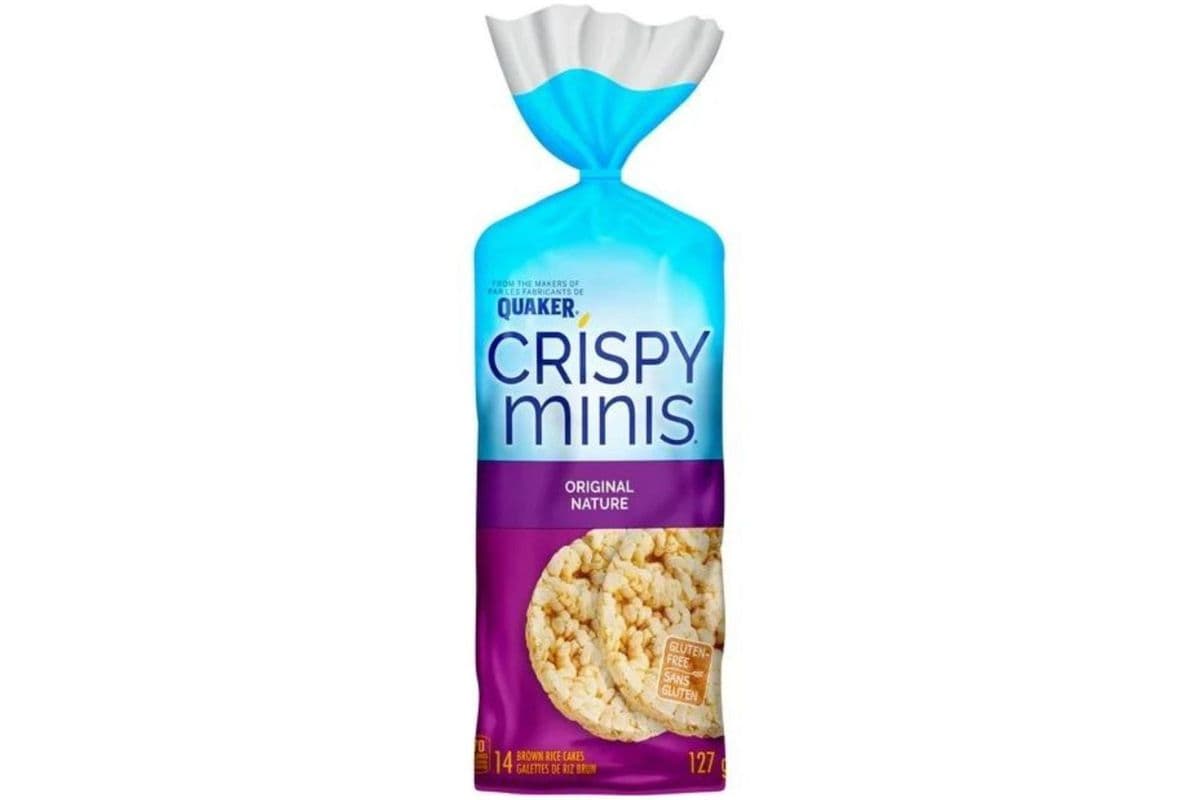 Quaker Crispy Minis Original Brown Rice Cakes (127 g)