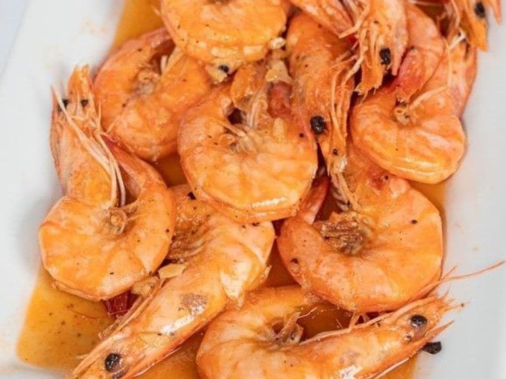 609. Garlic butter boil shrimp