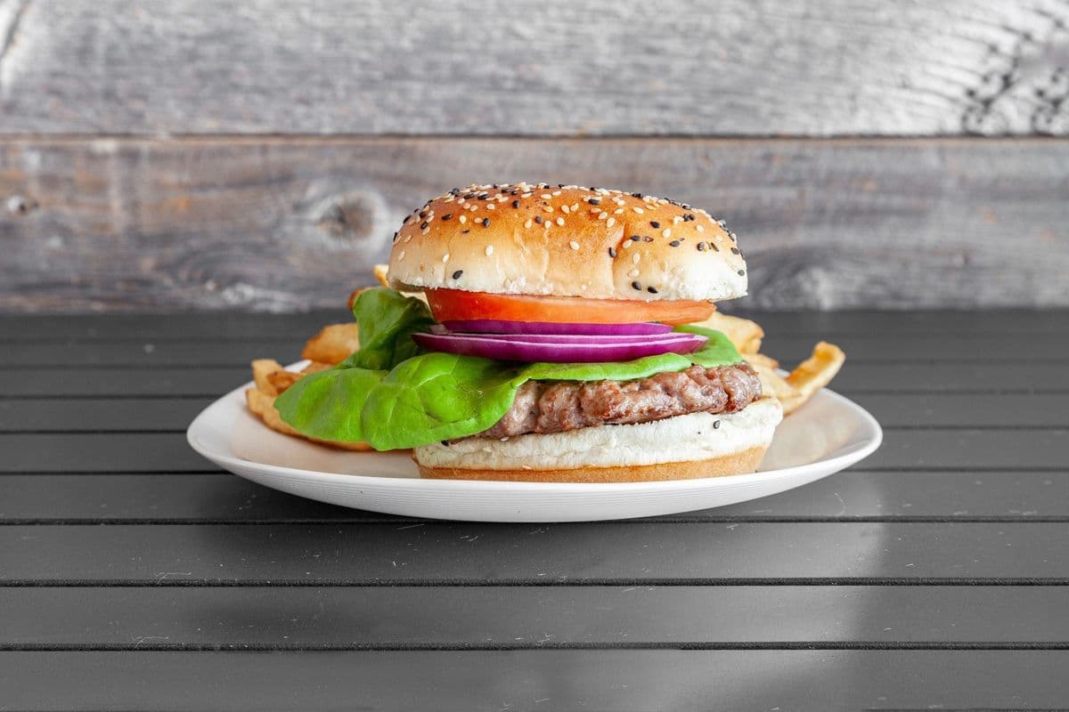 Republik Burgers (Halal) and Fries (6oz)