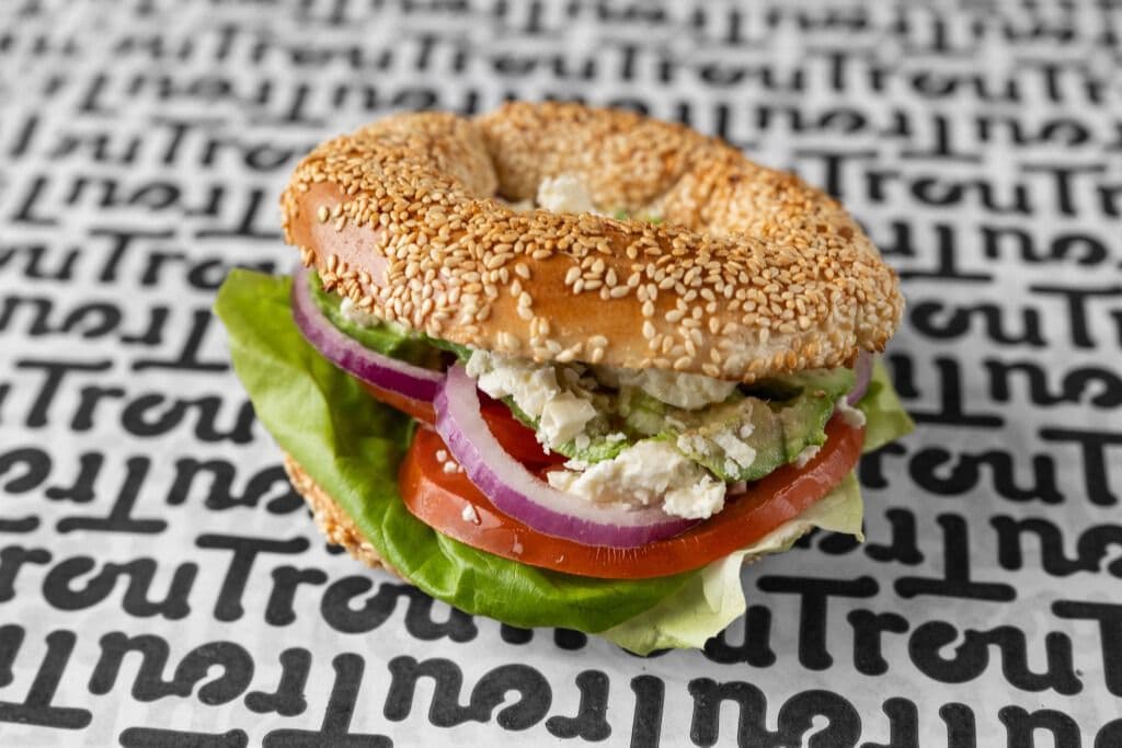 Bagel végétarien / Vegetarian
