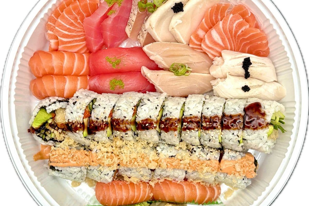 Maki, Nigiri Sushi & Sashimi Platter A (36 pcs)
