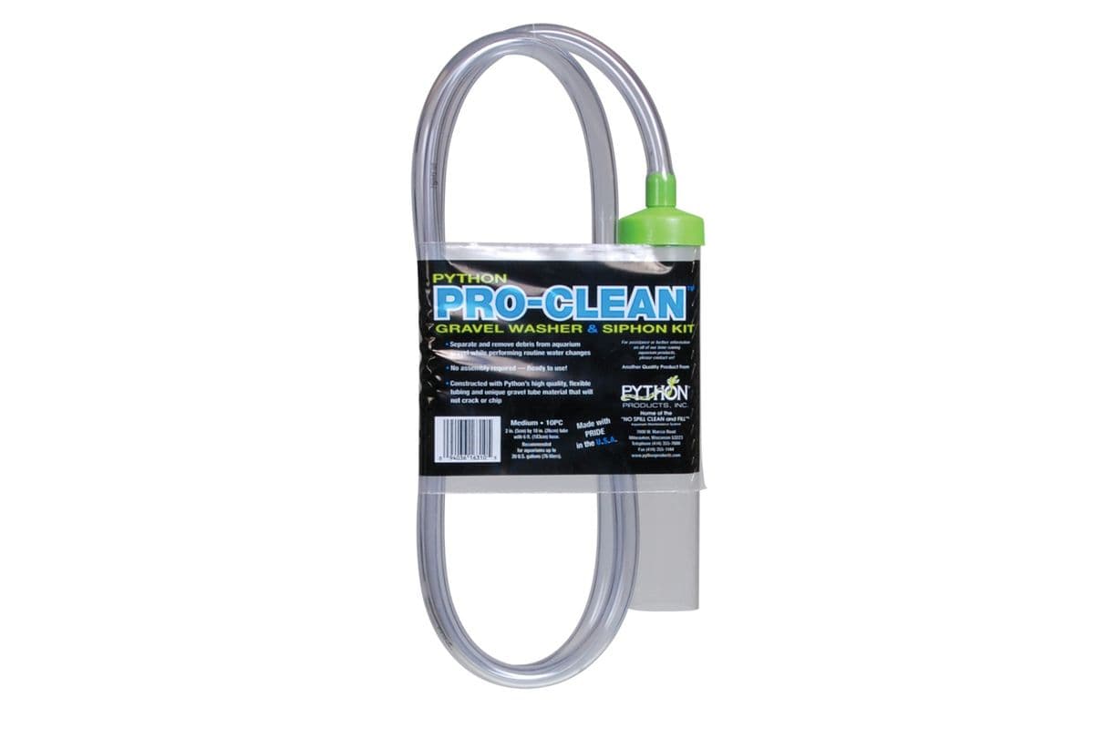 Python Pro-Clean Gravel Washer & Siphon Kit - Medium