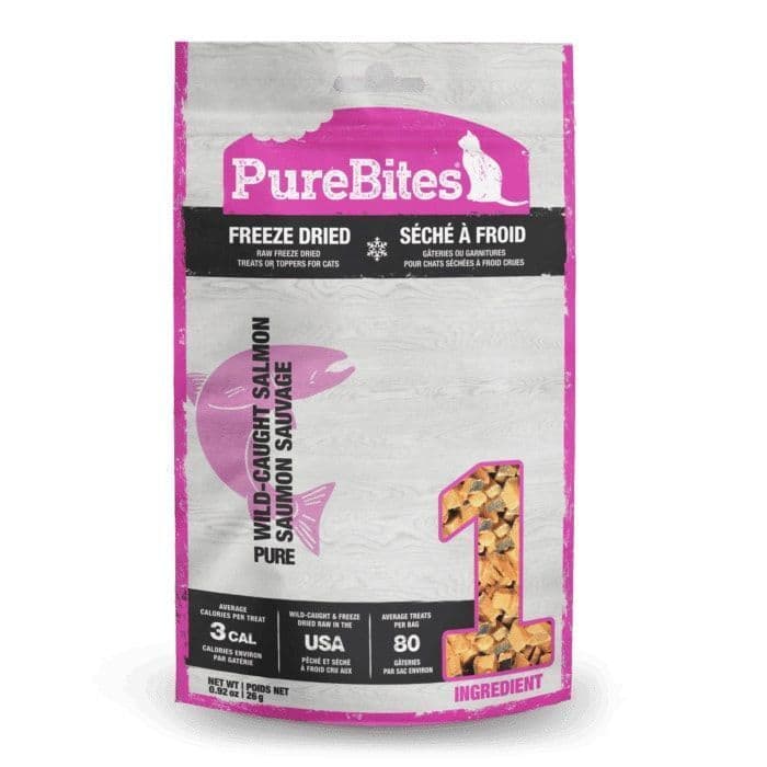 PureBites Freeze Dried Salmon Cat Treats 26g