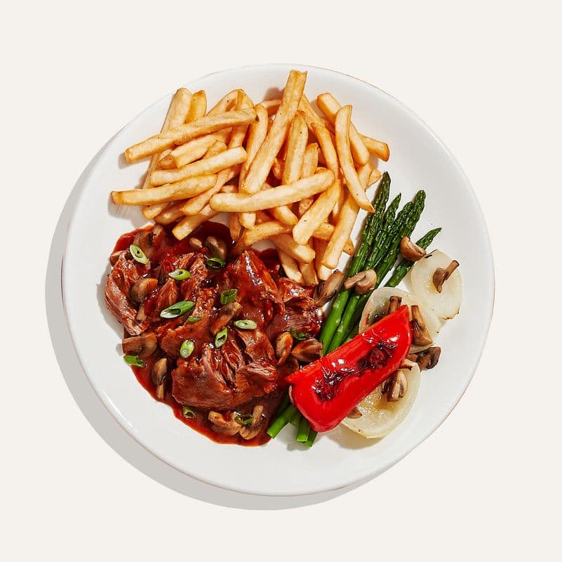 Joue de porc braisée / Braised pork cheek
