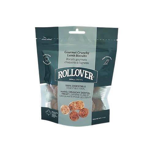 Rollover Gourmet Crunchy Lamb & Rice Biscuits Dog Treat Small 300 g