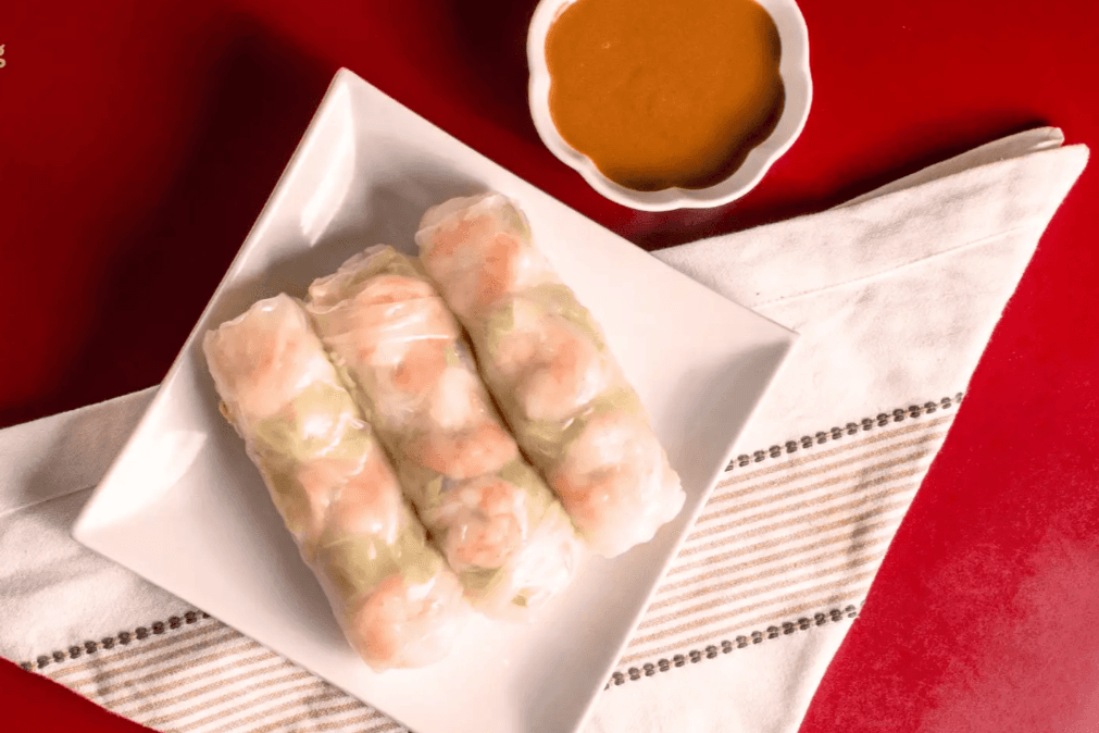 A8. Shrimp Salad Rolls (3 pcs)