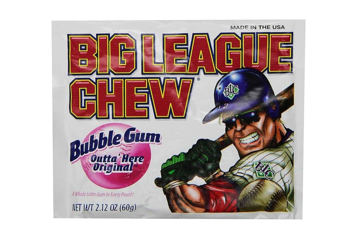 Big League Chew Bubble Gum Original 60g