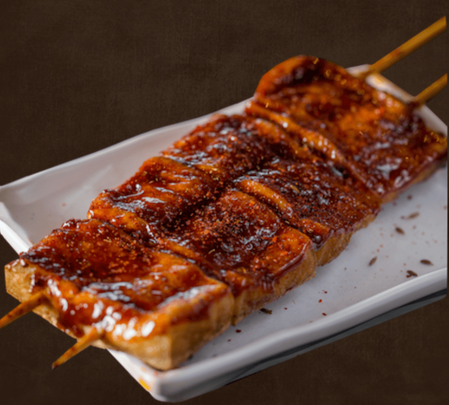 602. Tofu Manchu (1 pc) 铁板豆腐串
