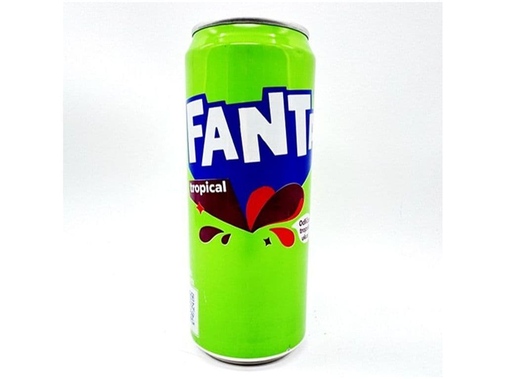 Fanta Tropical Serbian Cocktail Soda 330ml Drink