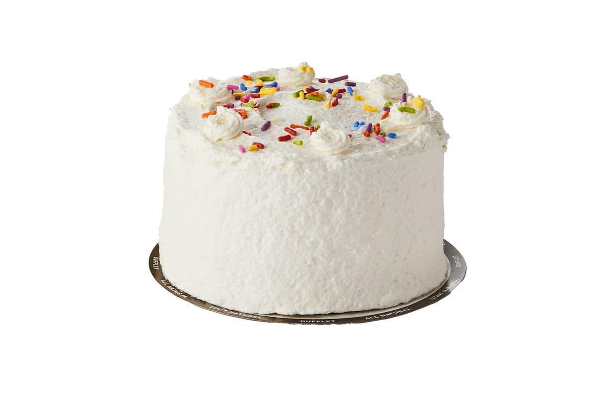 5" Plant-Based Vanilla Cake