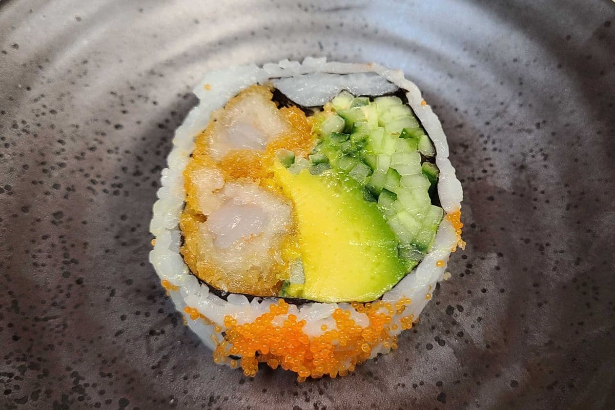 56. Futomaki aux crevettes tempura (Ebi) / Shrimp (Ebi) Tempura Futomaki