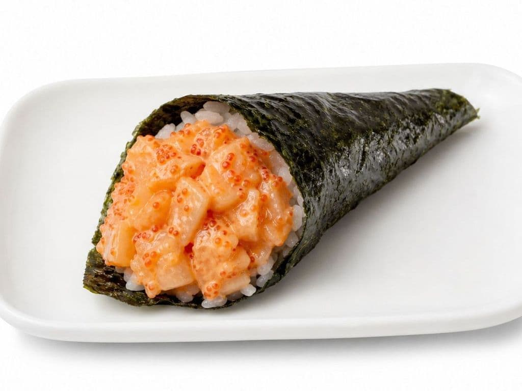 K15 Spicy Scallop Hand Roll