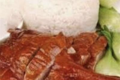 H02. BBQ Duck on Rice 烧鸭饭