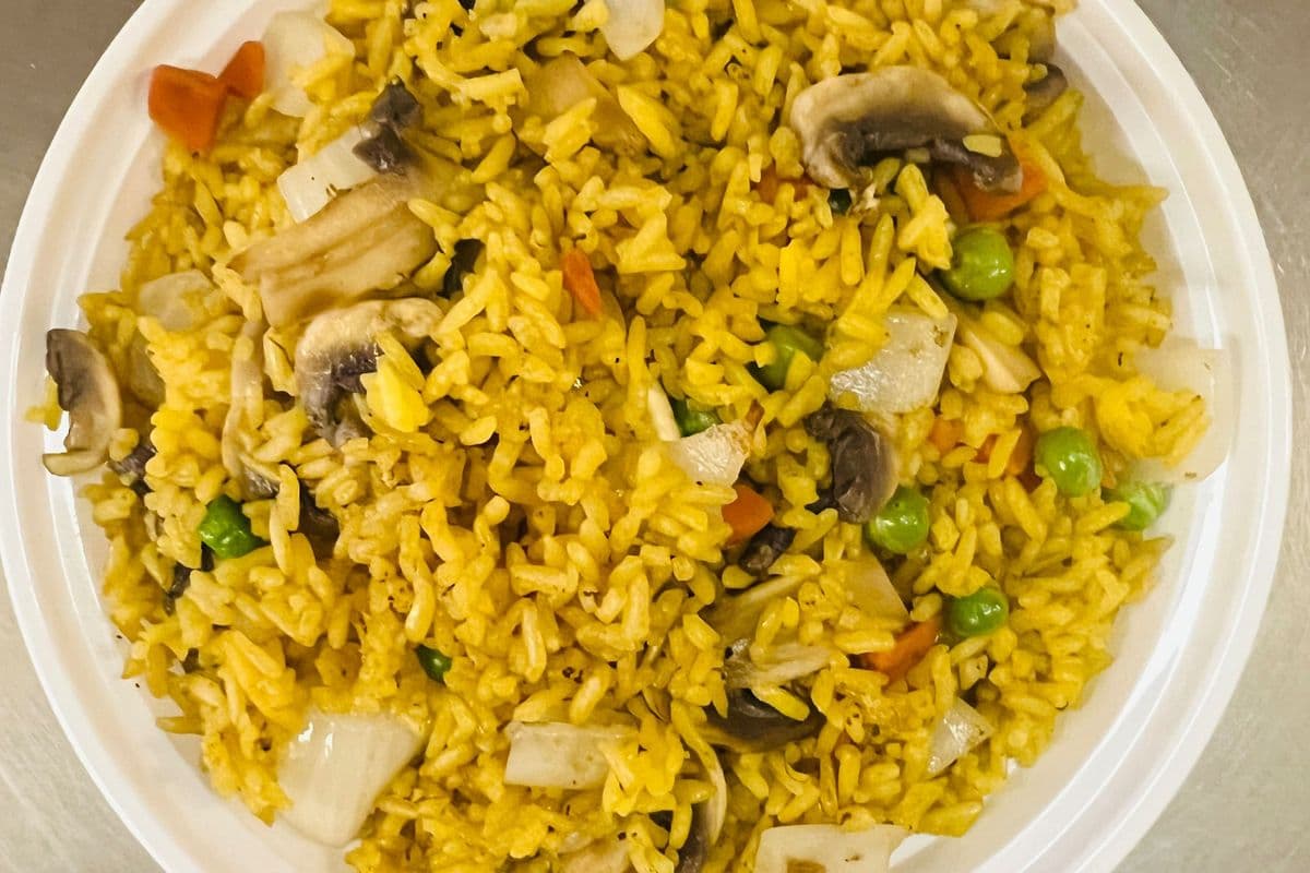 Mushroom Fried Rice 蘑菇炒饭