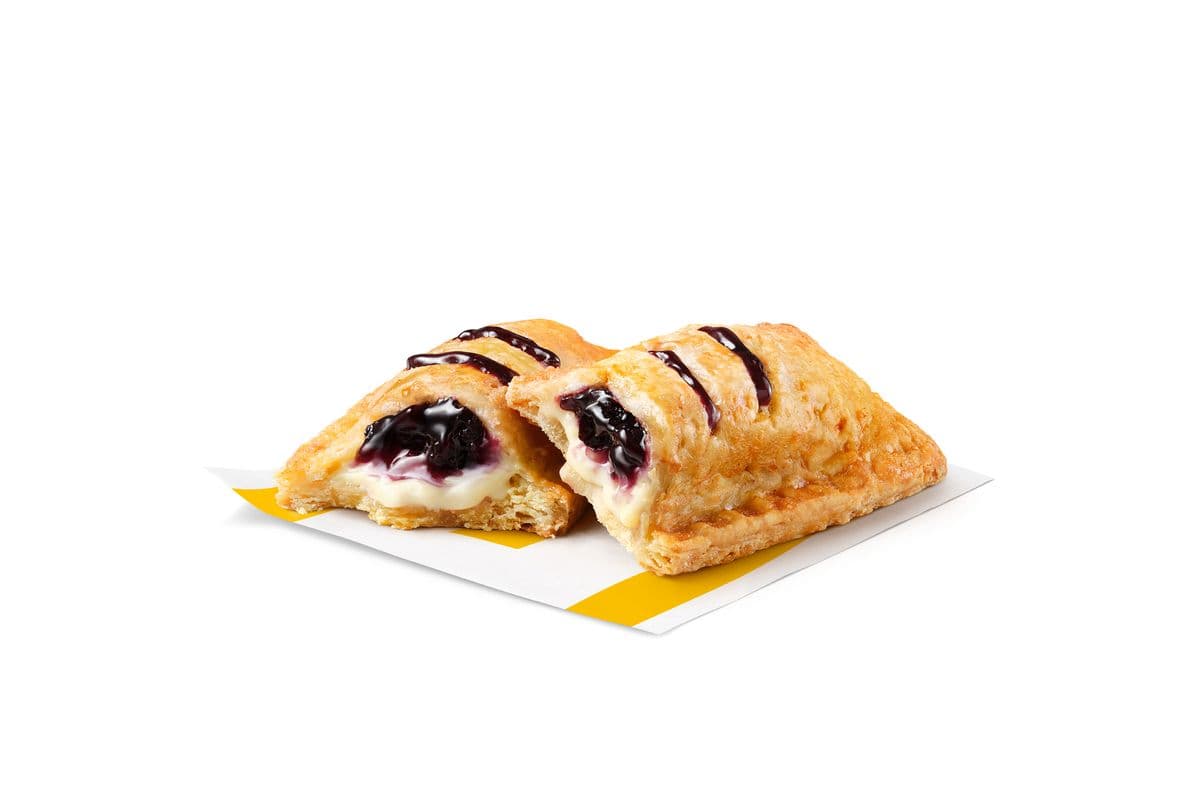 Baked Blueberry Cream Cheese Pie [260.0 Cals]
