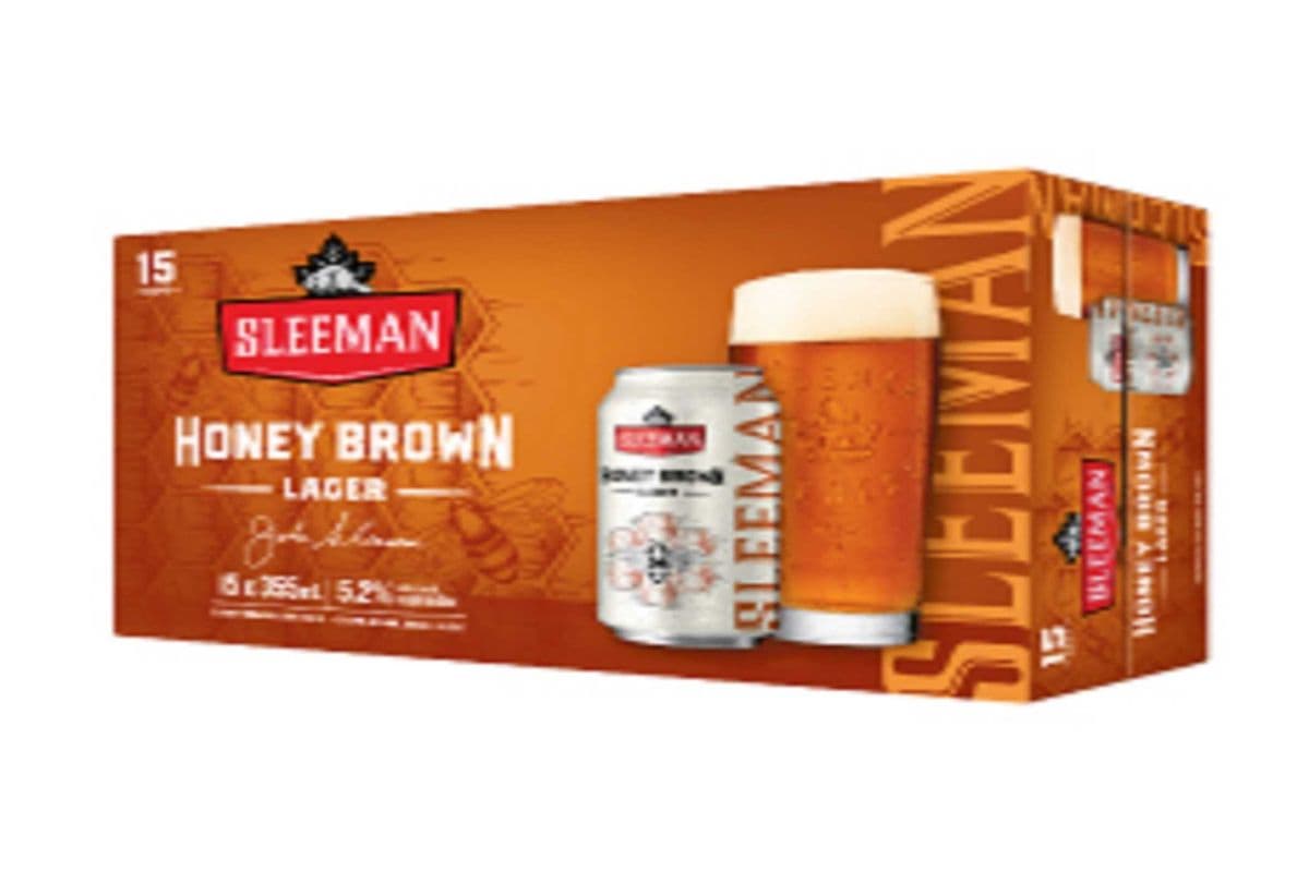 829588 Sleeman Honey Brown (15 x 355ml)