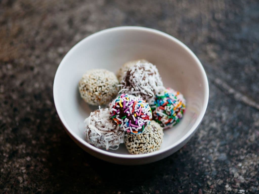 Boule chocolat-tahini