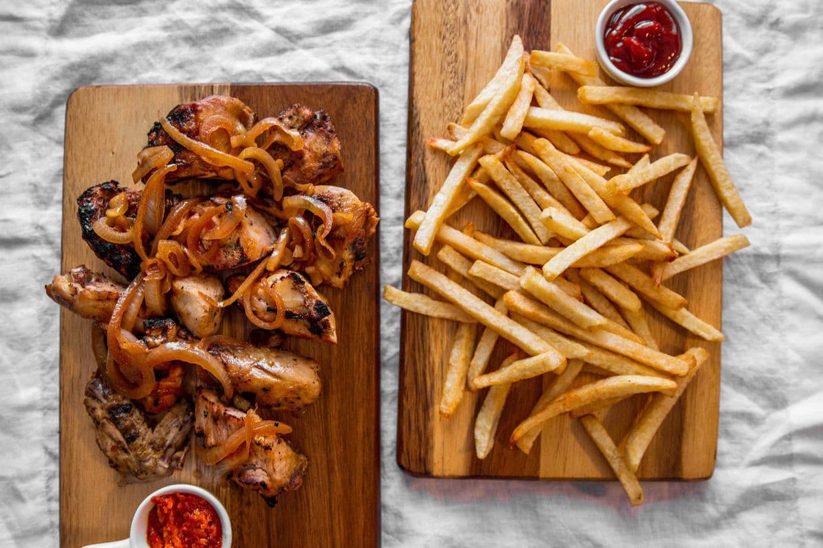 BBQ CHICKEN COMBO