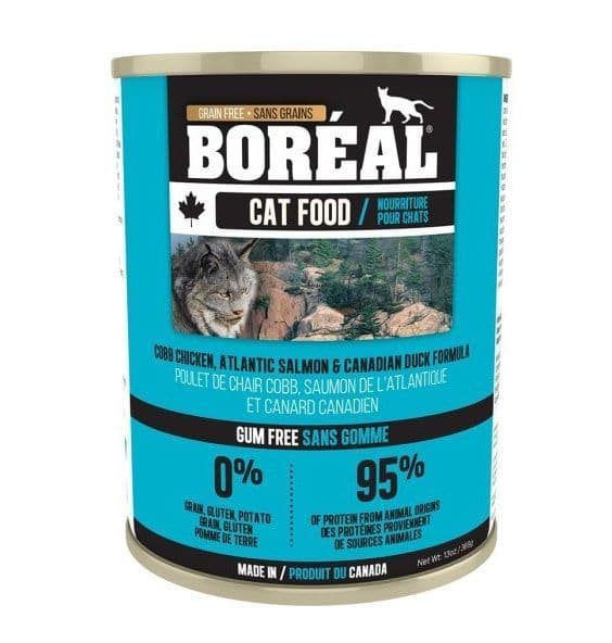 Boreal Cobb Chicken Atlantic Salmon And Canadian Duck Cat 13 oz / 369 g