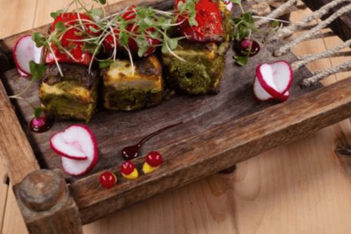 Pudina Pepper Paneer Tikka