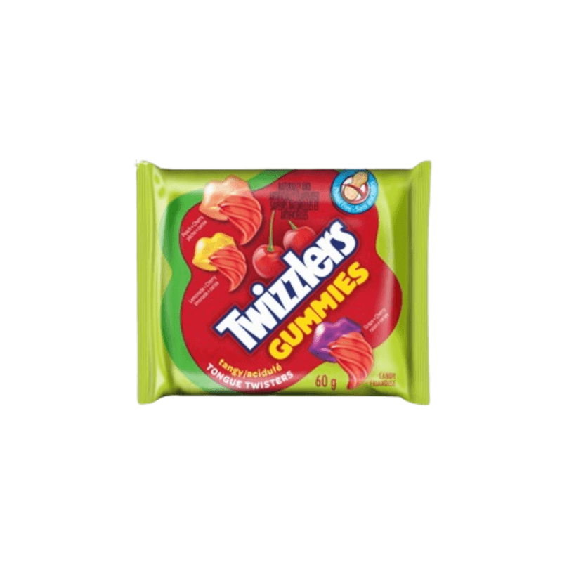 Gummies Tongue Twisters Twizzlers - Canada  (60g)