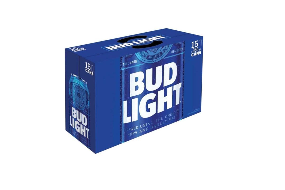 Bud Light (15 Pack) (1 x 355 ML)