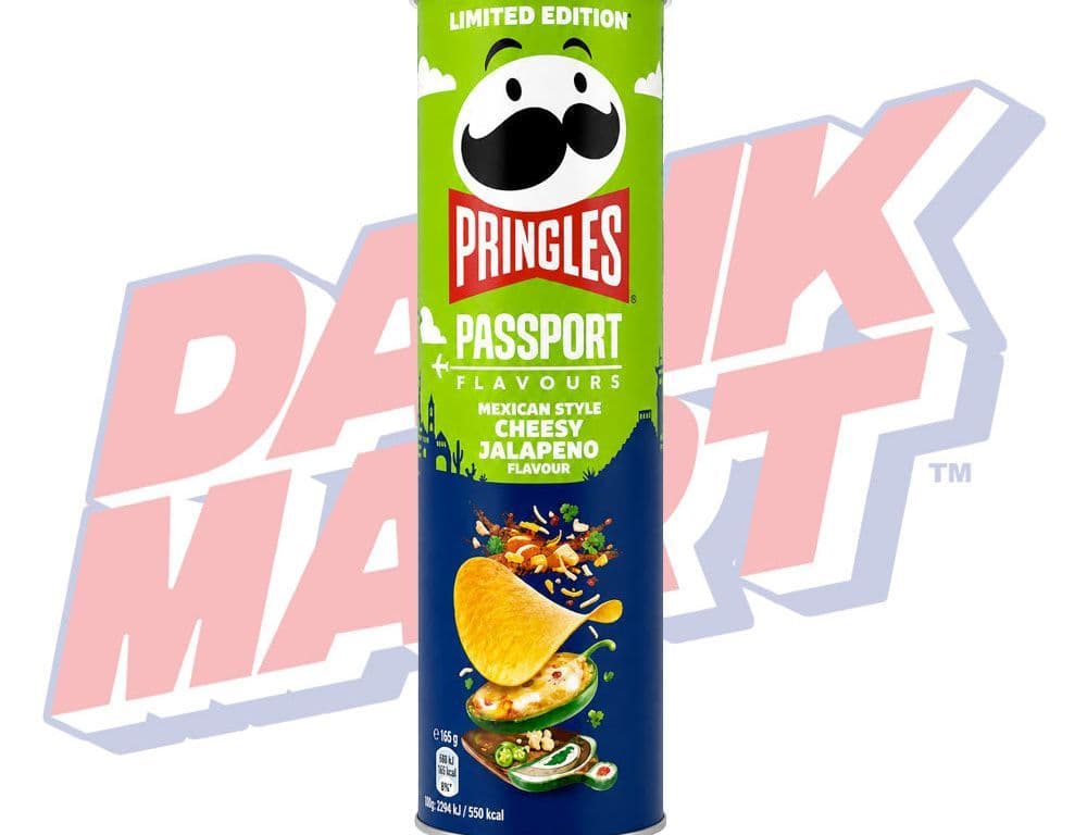 Pringles Mexican Style Cheesy Jalapeno (UK) - 165g