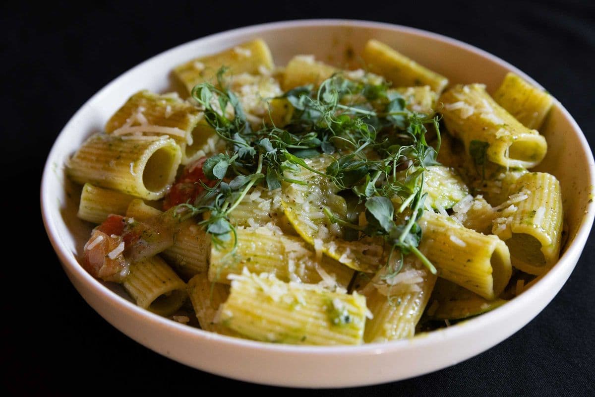 Rigatoni primavera