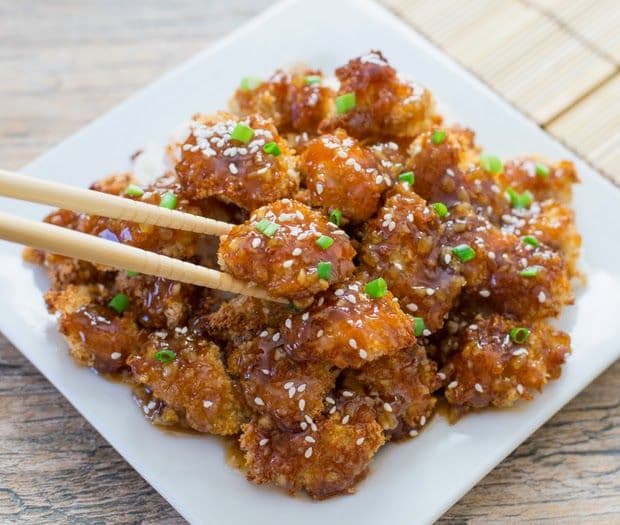 HONEY GARLIC CHICKEN