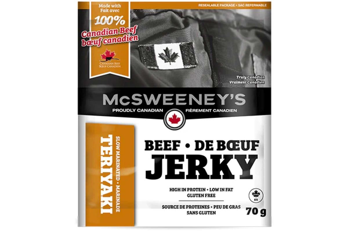 McSweeney's Teriyaki Beef Jerky (70g)