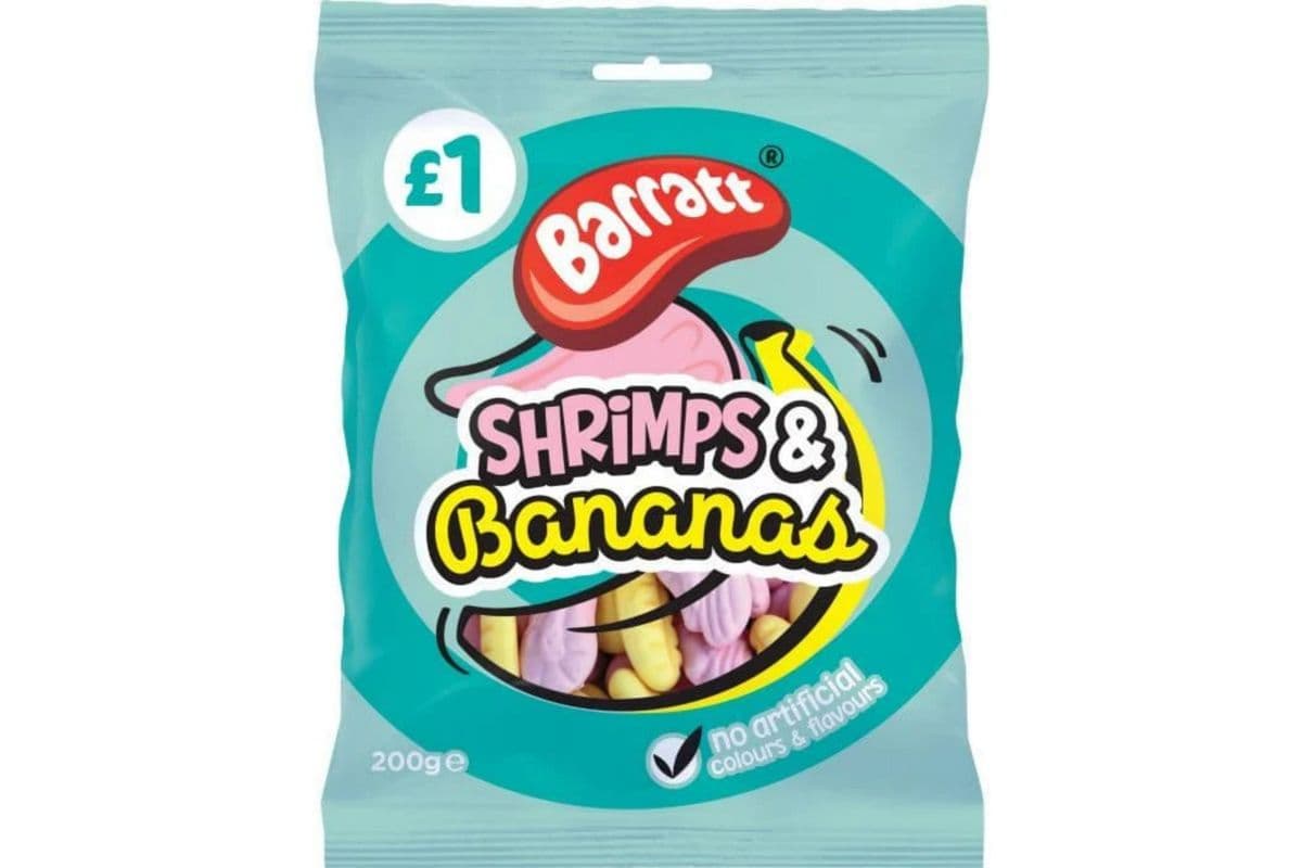 Barratt Shrimp & Bananas (120 g)