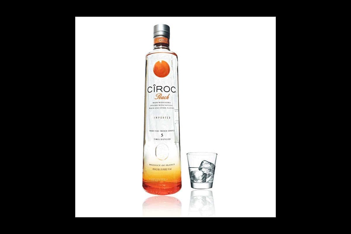 Ciroc Peach (750 ml Bottle) (1 x 750ml)