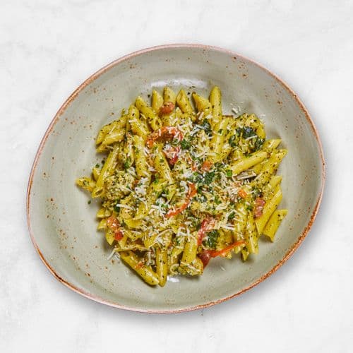 Pesto Chicken Penne Asiago